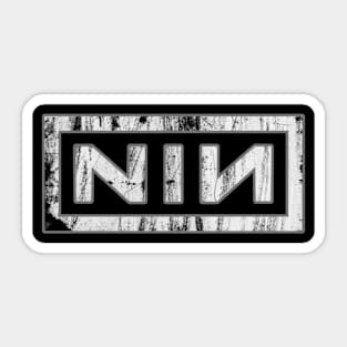 NINE INCH NAIL ABSTRAK DESIGN PREMIUM Sticker